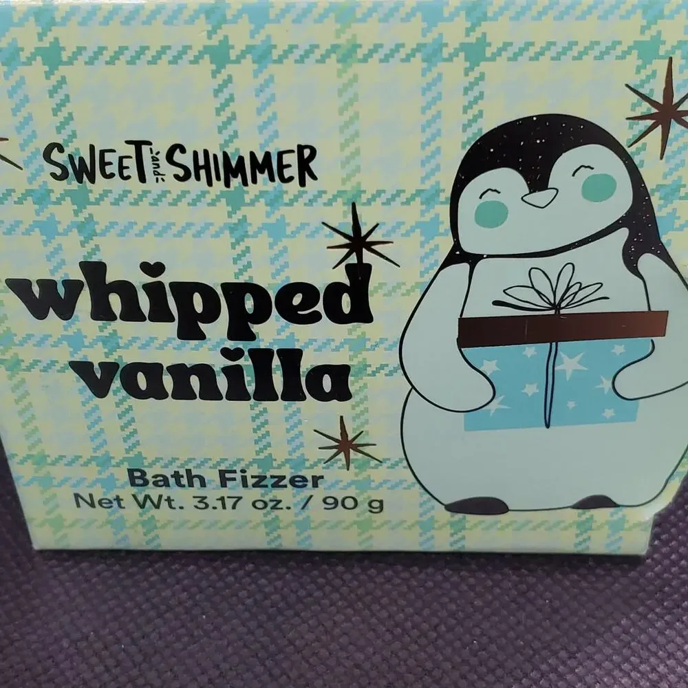Sweet & Shimmer Whipped Vanilla Bath Fizzer 3.17 oz